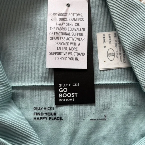 Hollister Gilly Hicks Go Boost Bottoms Leggings, Seafoam Green, Sz S NWT (7) - Picture 6 of 6